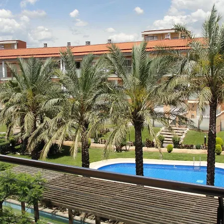 Acogedor Apartamento Con Piscina En Vilafortuny, Cambrils Exterior foto